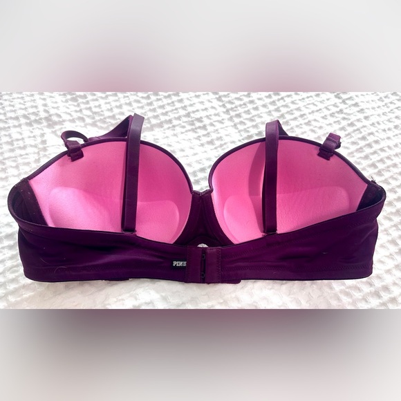 PINK Victoria's Secret Deep Purple Bra - Picture 2 of 3